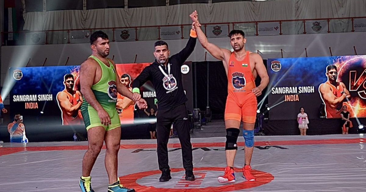 India's Pride Sangram Singh beats Pakistan's Mohammad Saeed in International Pro Wrestling Championship in Dubai; admits listening to his inner voice paid off